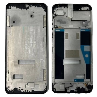Lcd Frame Middle Chassis For Realme Narzo N63 White By - Maxbhi Com