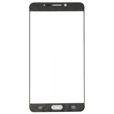 Replacement Front Glass For Samsung Galaxy C9 Black By - Maxbhi Com