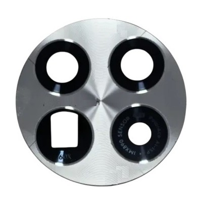 Camera Lens Glass With Frame For Tecno Camon 30 Premier 5g White By - Maxbhi Com