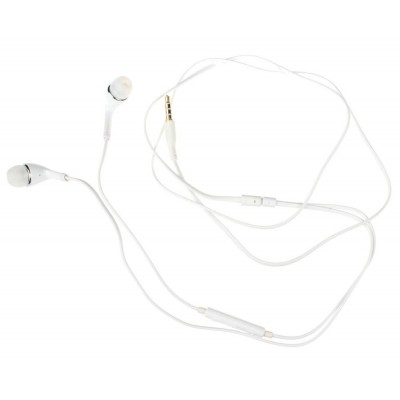 Earphone for VOX Mobile DV 20 - Handsfree, In-Ear Headphone, White
