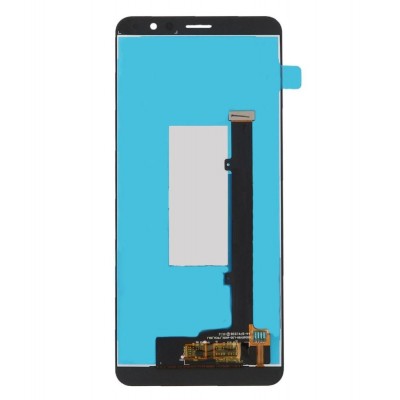 Lcd With Touch Screen For Zte Blade Max View White By - Maxbhi Com