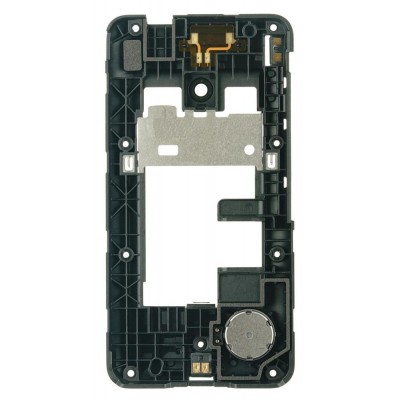 Middle Frame Ring Only For Nokia Lumia 530 Rm1017 Orange By - Maxbhi Com