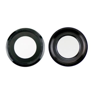 Camera Lens Glass with Frame for Apple iPhone 6 Black