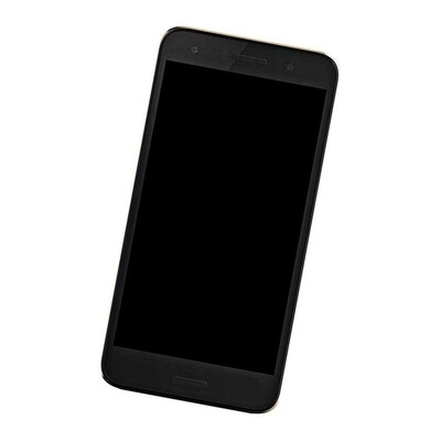 Camera Lens Glass with Frame for Infinix Hot 5 Black