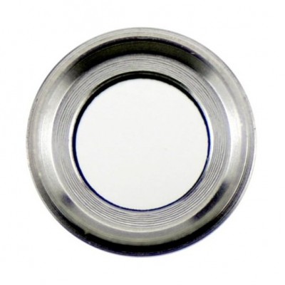 Camera Lens Glass With Frame For Apple Iphone 6s Silver By - Maxbhi Com
