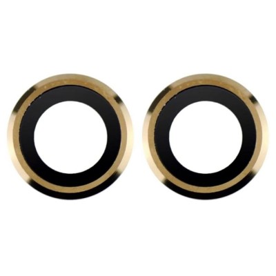 Camera Lens Glass with Frame for Apple iPhone 6 Gold