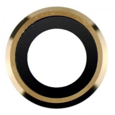 Camera Lens Glass With Frame For Apple Iphone 6 Gold By - Maxbhi Com