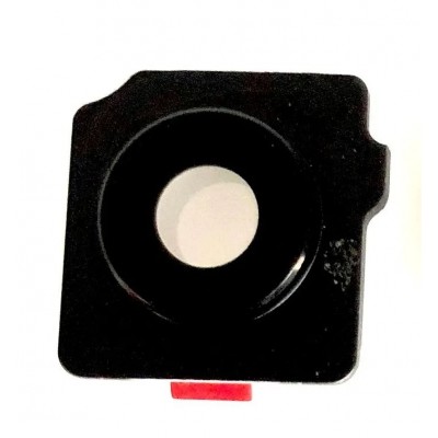 Camera Lens Glass With Frame For Google Pixel 3a Black By - Maxbhi Com