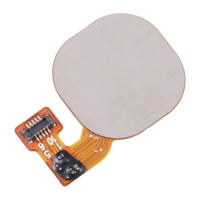 Fingerprint Sensor Flex Cable For Infinix Hot 10 Black By - Maxbhi Com