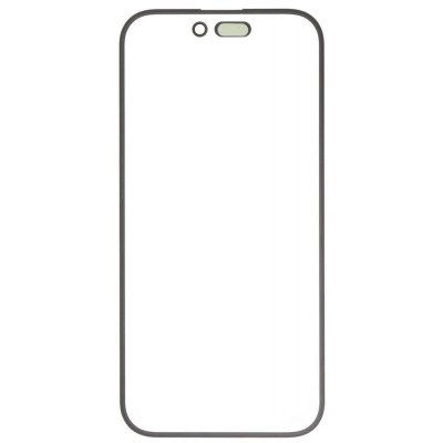 Replacement Front Glass For Apple Iphone 14 Pro Black By - Maxbhi Com