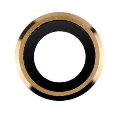 Camera Lens Glass With Frame For Apple Iphone 6 Plus Gold By - Maxbhi Com