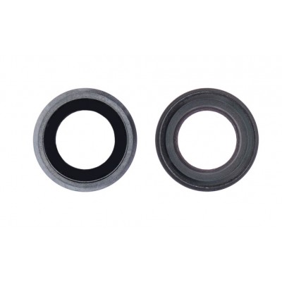 Camera Lens Glass with Frame for Apple iPhone 6 Plus Grey