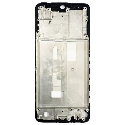 Lcd Frame Middle Chassis For Vivo Y27 4g Black By - Maxbhi Com