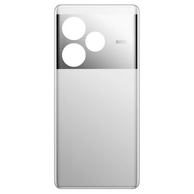 Back Panel Cover For Realme Gt 6 Silver - Maxbhi Com