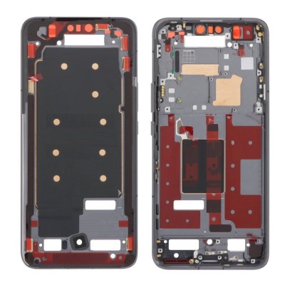 Lcd Frame Middle Chassis For Honor Magic6 Pro 5g Black By - Maxbhi Com