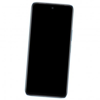 Lcd Frame Middle Chassis For Infinix Hot 20 4g Blue By - Maxbhi Com