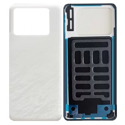 Back Panel Cover For Xiaomi Redmi K70 White - Maxbhi Com