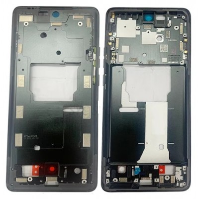 Lcd Frame Middle Chassis For Motorola Edge 2023 White By - Maxbhi Com