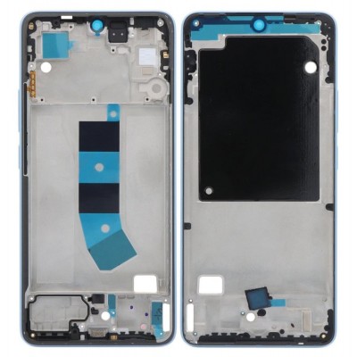 Lcd Frame Middle Chassis For Xiaomi Redmi Note 13 4g Blue By - Maxbhi Com