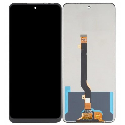 Lcd With Touch Screen For Infinix Hot 40 Pro Black By - Maxbhi Com