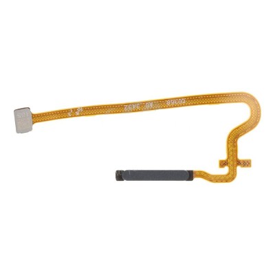 Fingerprint Sensor Flex Cable For Oppo A3 Pro 5g India Black By - Maxbhi Com