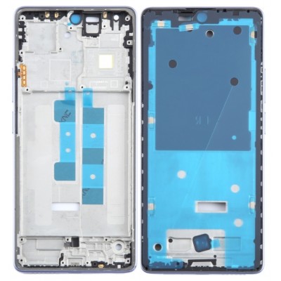 Lcd Frame Middle Chassis For Xiaomi Redmi Note 13 Pro 4g Purple By - Maxbhi Com