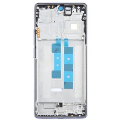 Lcd Frame Middle Chassis For Xiaomi Redmi Note 13 Pro 4g Purple By - Maxbhi Com