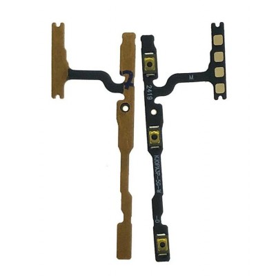 Power Button Flex Cable For Oppo A3 Pro 5g India On Off Flex Pcb By - Maxbhi Com