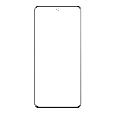 Replacement Front Glass For Oppo A3 Pro 5g India Black By - Maxbhi Com
