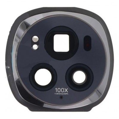 Camera Lens Glass With Frame For Honor Magic6 Pro 5g Black By - Maxbhi Com