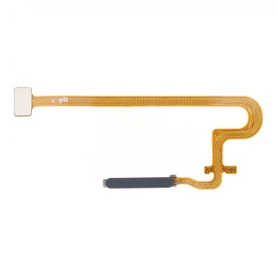Fingerprint Sensor Flex Cable For Oppo A58 4g Black By - Maxbhi Com