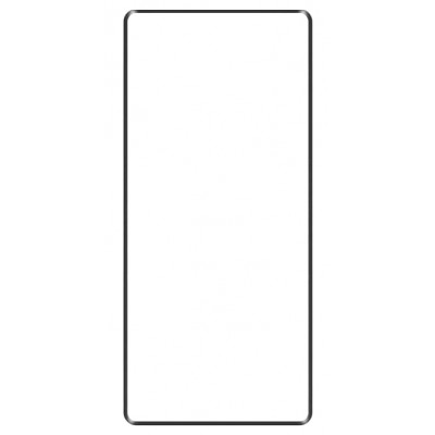 Replacement Front Glass for ZTE Axon 40 Ultra - Silver by Maxbhi.com