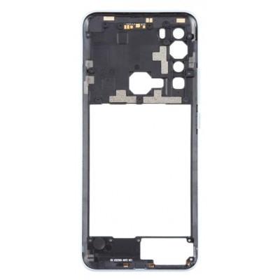 Middle Frame Ring Only For Htc U20 White By - Maxbhi Com