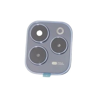 Camera Lens Glass With Frame For Infinix Hot 40 Pro White By - Maxbhi Com