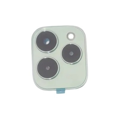 Camera Lens Glass With Frame For Infinix Hot 40 Pro Green By - Maxbhi Com