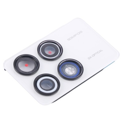 Camera Lens Glass With Frame For Xiaomi Redmi K70 White By - Maxbhi Com