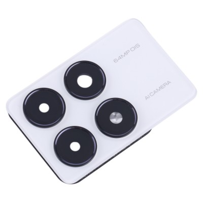 Camera Lens Glass With Frame For Xiaomi Redmi K70e White By - Maxbhi Com