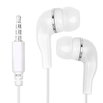Earphone for Bloom Globe Lite 3G - Handsfree, In-Ear Headphone, 3.5mm, White