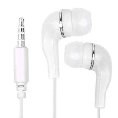 Earphone for Datawind Ubislate 7SC Star - Handsfree, In-Ear Headphone, 3.5mm, White