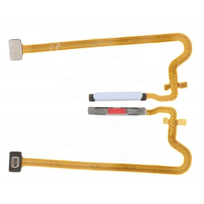 Fingerprint Sensor Flex Cable For Realme C63 Blue By - Maxbhi Com