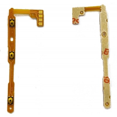 Power Button Flex Cable For Vivo Y27s On Off Flex Pcb By - Maxbhi Com