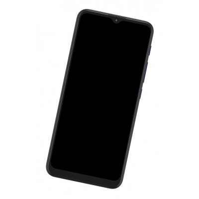 Lcd Frame Middle Chassis For Lenovo K12 Note Blue By - Maxbhi Com
