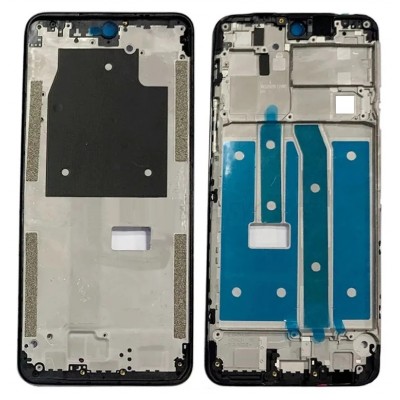 Lcd Frame Middle Chassis For Lg K51 Grey By - Maxbhi Com