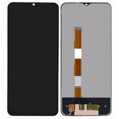 Lcd With Touch Screen For Vivo T1x 5g Black By - Maxbhi Com
