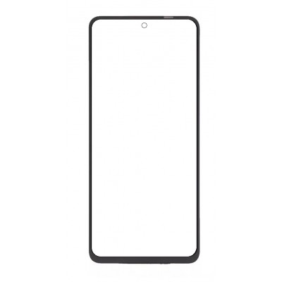 Replacement Front Glass For Vivo Y78t 5g Black By - Maxbhi Com