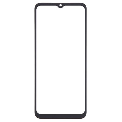 Replacement Front Glass For Itel S18 Pro Black By - Maxbhi Com
