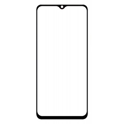 Replacement Front Glass For Vivo Y28s 5g Black By - Maxbhi Com