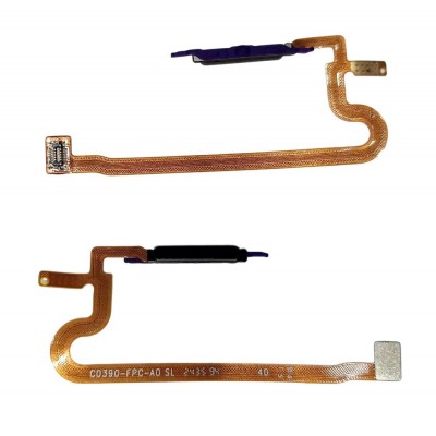 Fingerprint Sensor Flex Cable For Vivo Y28s 5g Brown By - Maxbhi Com