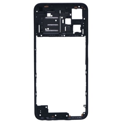 Middle Frame Ring Only For Realme 9 Black By - Maxbhi Com