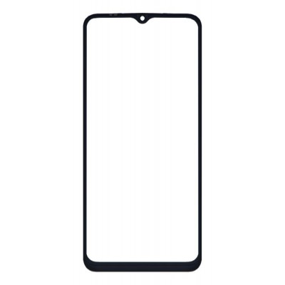 Replacement Front Glass For Lava Blaze 5g Black By - Maxbhi Com